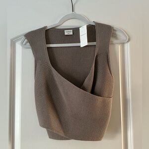 NWT Abercrombie & Fitch Wrap Top